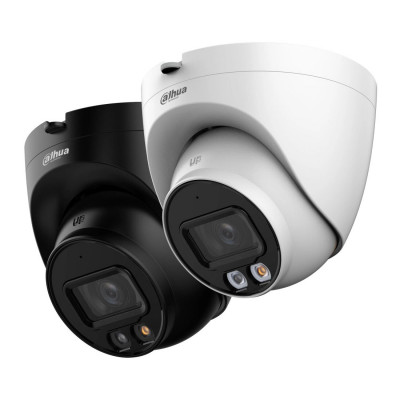 DH-IPC-HDW2449T-S-IL-BE 2.8mm 4 МП WizSense з подвійним підсвічуванням та мікрофоном (чорна)