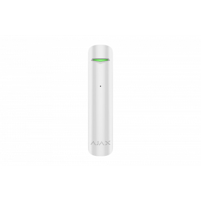 Бездротовий датчик розбиття Ajax GlassProtect White