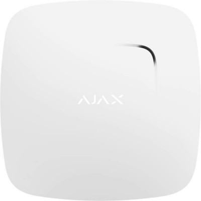 Бездротовий датчик диму Ajax FireProtect White