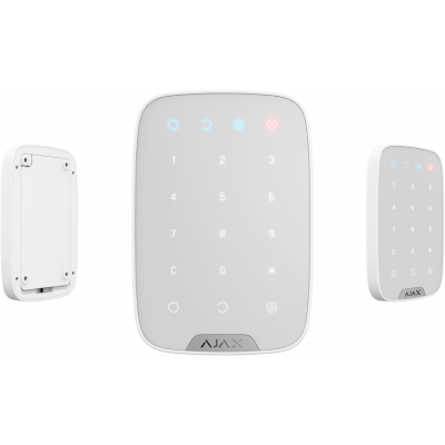 Бездротова сенсорна клавіатура Ajax Keypad White