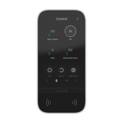 Ajax KeyPad TouchScreen white Клавиатура