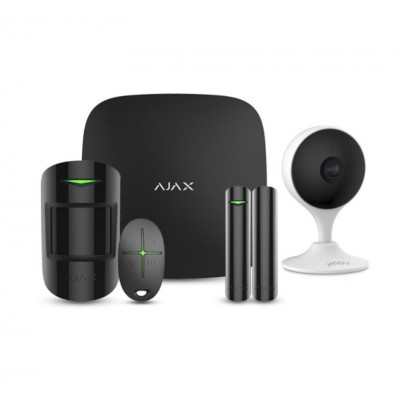 Комплект бездротової сигналізації Ajax StarterKit white + IP-відеокамера 2 Мп IMOU Cue 2 (IPC-C22EP-A) с Wi-Fi