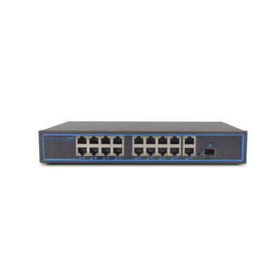 Коммутатор PoE-1018-16P-1S/250m Коммутатор PoE-1018-16P-1S/250m