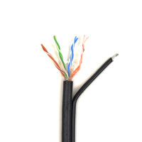 UTP 4*2*0.5-CU PE MT кат.5е (UTP медь наружный с несущим тросом) бухта 305м UTP 4*2*0.5-CU PE MT кат.5е (UTP медь наружный с несущим тросом) бухта 305м