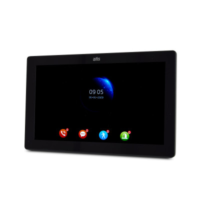 Комплект відеодомофона ATIS AD-1070FHD Black + AT-400FHD Silver