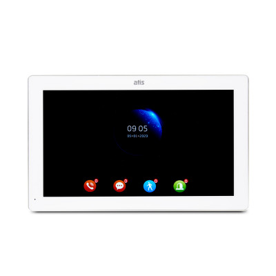 Комплект відеодомофона ATIS AD-1070FHD/T White з підтримкою Tuya Smart + AT-400FHD Black Комплект відеодомофона ATIS AD-1070FHD/T White з підтримкою Tuya Smart + AT-400FHD Black