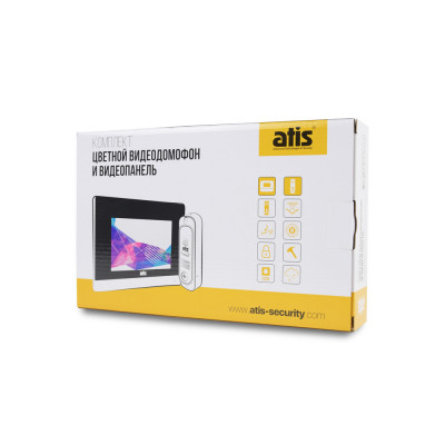 Комплект відеодомофона ATIS AD-480 W Kit box