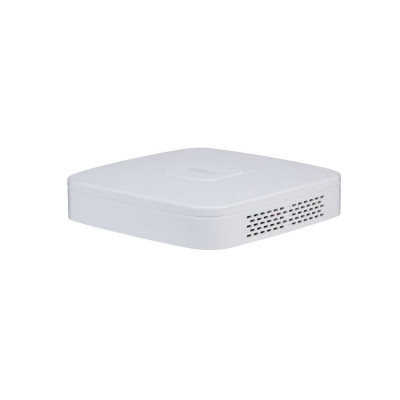 IP-відеореєстратор 4-канальний з PoE Dahua DHI-NVR2104-P-I з AI функціями для систем відеонагляду