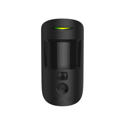 Комплект бездротової сигналізації Ajax StarterKit Cam Plus (8EU) UA black з фотоверифікацією тривог і підтримкою LTE