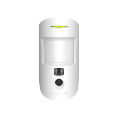 Комплект бездротової сигналізації Ajax StarterKit Cam Plus (8EU) UA white з фотоверифікацією тривог і підтримкою LTE