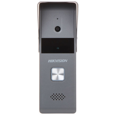 Комплект відеомофона Hikvision DS-KIS203T: відеодомофон 7" і відеопанель Комплект відеомофона Hikvision DS-KIS203T: відеодомофон 7" і відеопанель