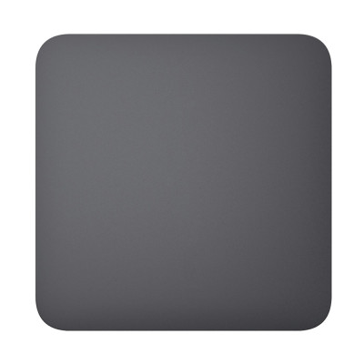 Кнопка Ajax SoloButton (1-gang/2-way) graphite для одноклавішного або прохідного вимикача
