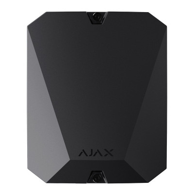 Модуль інтеграції Ajax MultiTransmitter black сторонніх дротових пристроїв в Ajax