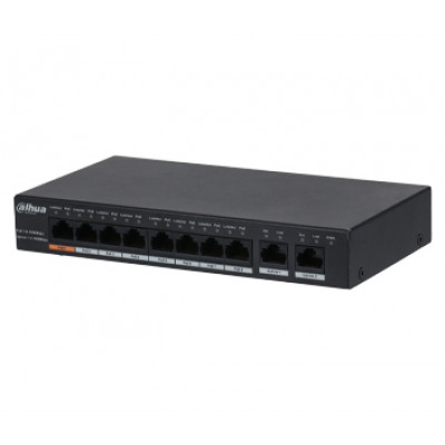  DH-PFS3010-8ET-96 8-портовий комутатор з 8 РоЕ портами