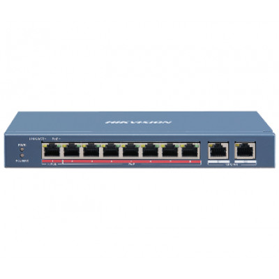  DS-3E0310HP-E 8-портовий некерований POE комутатор Hikvision