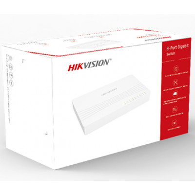 DS-3E0508D-E 8-портовий комутатор Hikvision DS-3E0508D-E 8-портовий комутатор Hikvision