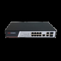 DS-3E2310P керований комутатор PoE з 8 портами Fast Ethernet