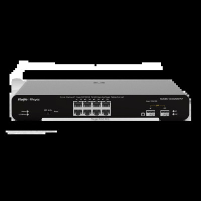 RG-NBS3100-8GT2SFP-P 8-портовий гігабітний L2 керований комутатор POE Ruijie RG-NBS3100-8GT2SFP-P 8-портовий гігабітний L2 керований комутатор POE Ruijie