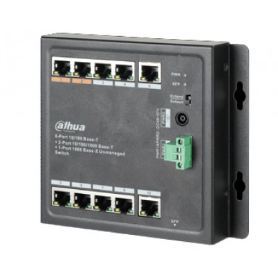 DH-PFS3111-8ET-96-F 8-портовий PoE комутатор