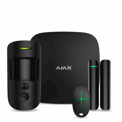 Комплект бездротової сигналізації Ajax HubKit 2 black