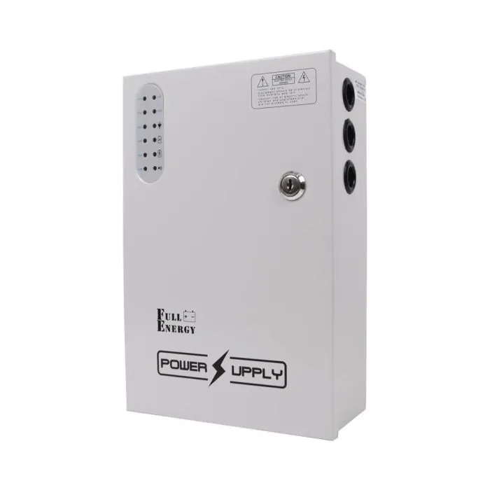 Блок безперебійного живлення Full Energy BBG-1210/8 12 В / 10 А, 8 каналів, під АКБ до 20 А·год
