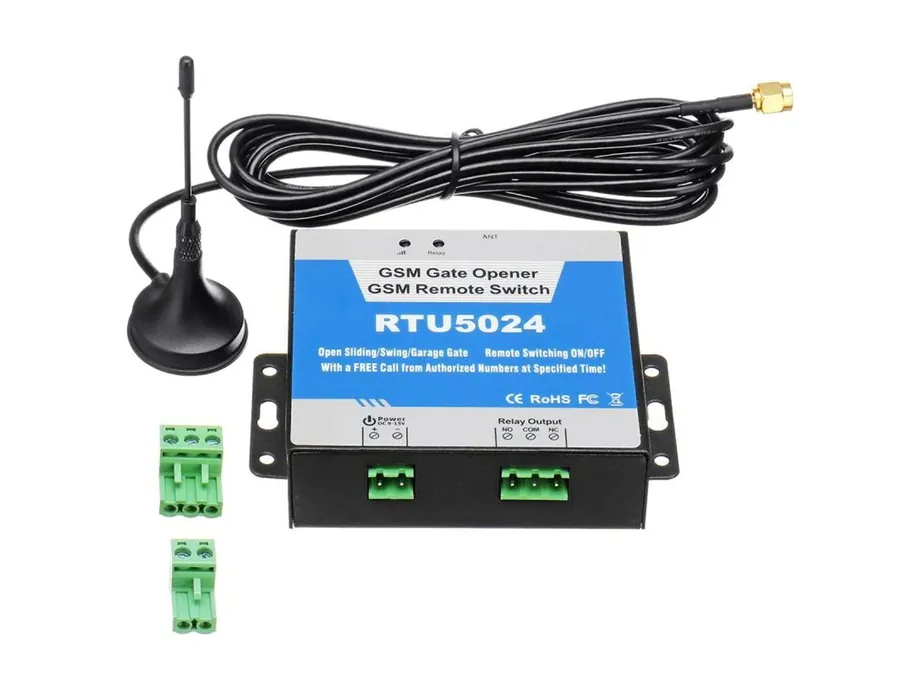 GSM-ключ RTU5024 — GSM-реле для воріт і шлагбаума, відкриття дзвінком